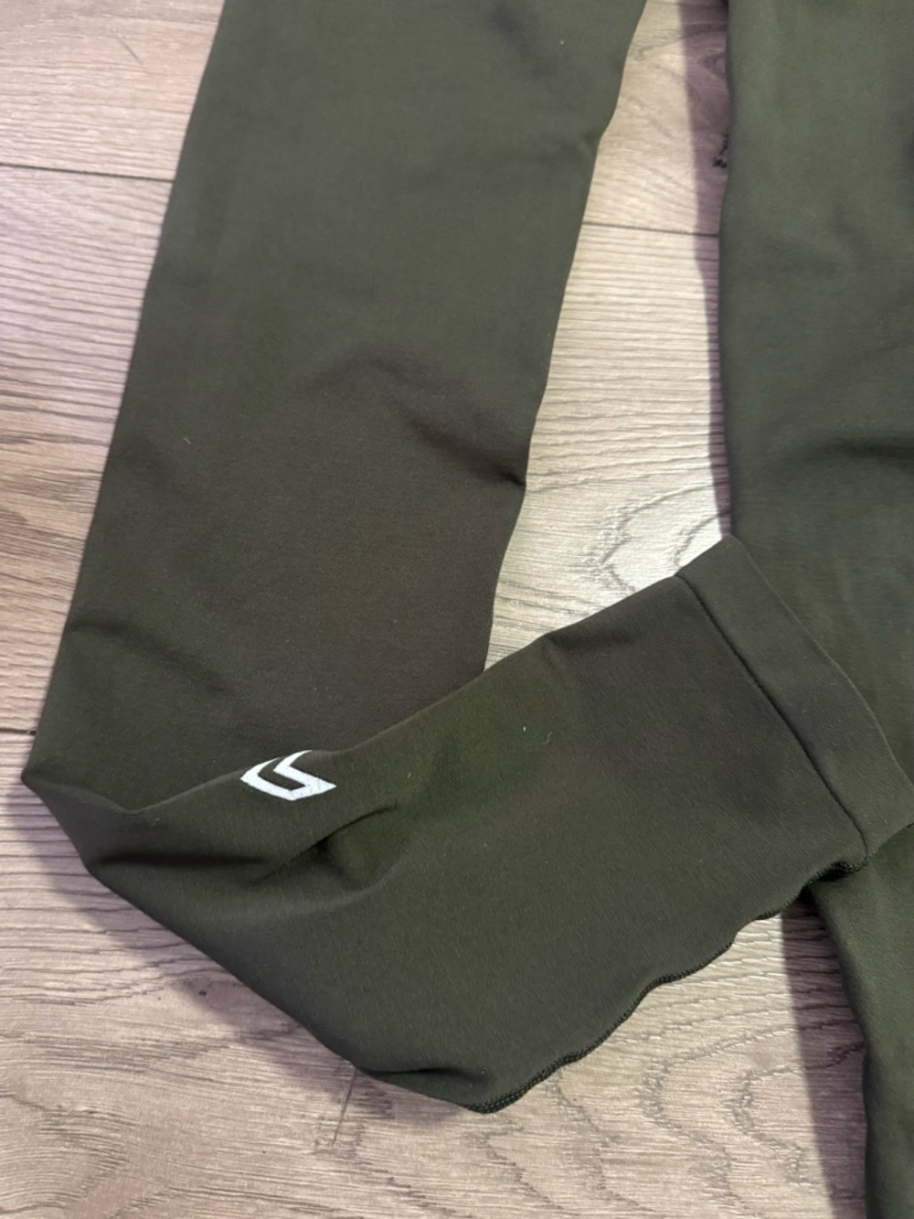 Oner Active Effortless Seamless Olive Green Leggings Small - Picture 3 of 4